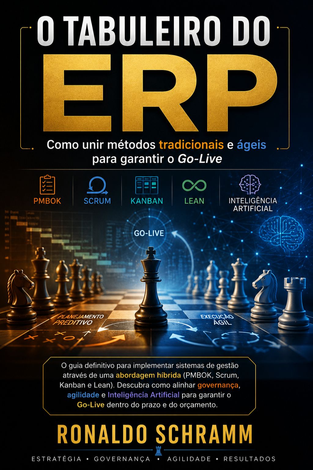 Capa do livro O Tabuleiro do ERP